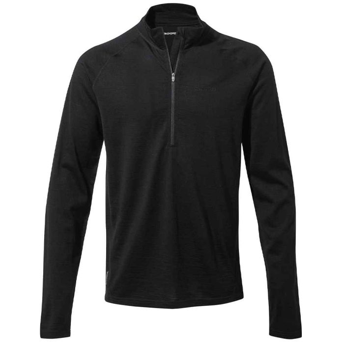Craghoppers Expert Merino Half Zip Long Sleeve Base Top