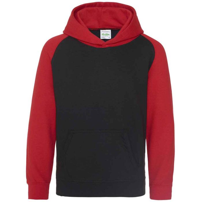 AWDis Kids Baseball Hoodie