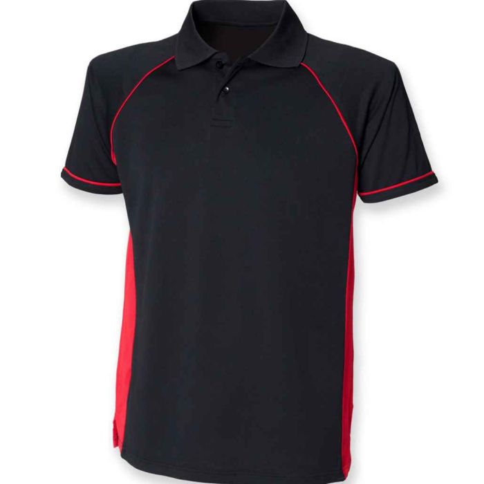 Finden and Hales Performance Panel Polo Shirt