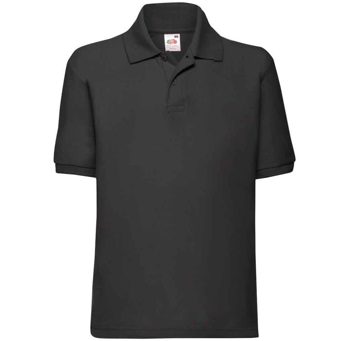 Fruit of the Loom Kids Poly/Cotton Piqué Polo Shirt