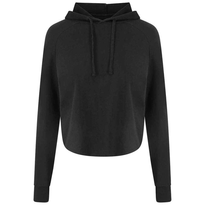 AWDis Ladies Cool Cross Back Cropped Hoodie