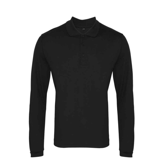 Premier Long Sleeve Coolchecker® Piqué Polo Shirt