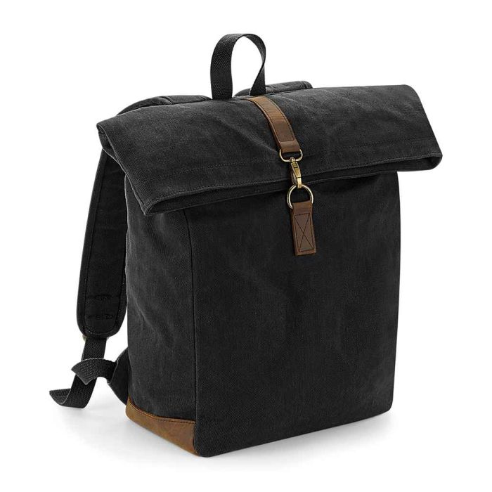 Quadra Heritage Waxed Canvas Backpack