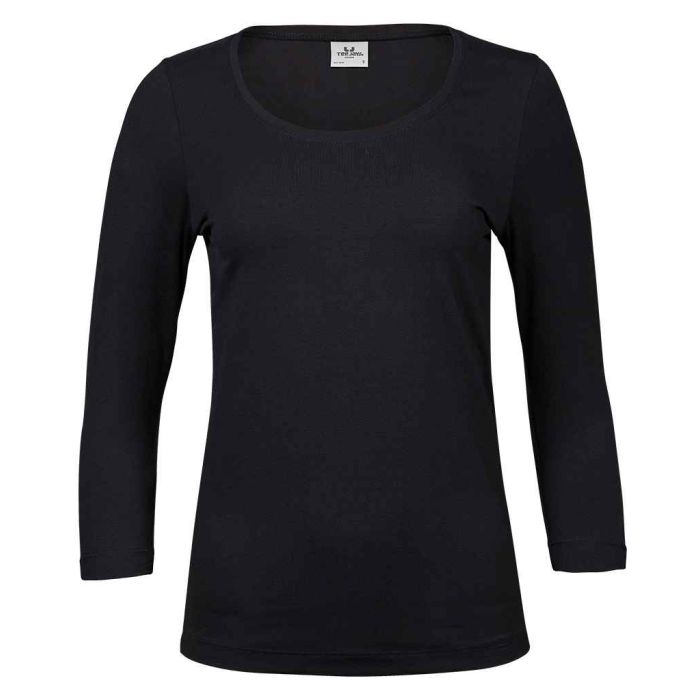 Tee Jays Ladies Stretch 3/4 Sleeve T-Shirt