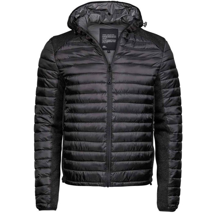 Tee Jays Crossover Hooded Padded Outdoor Jacket