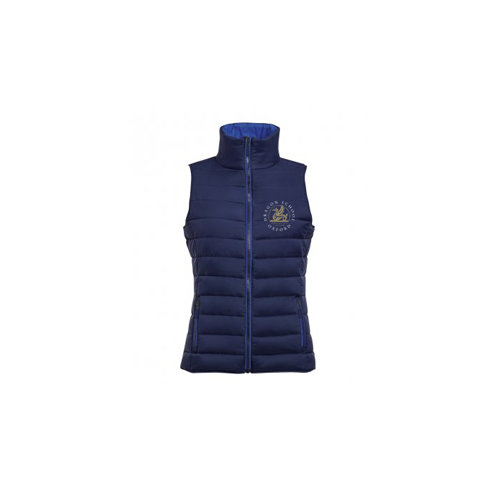 SOL'S Adults Wave Bodywarmer c/w Embroidered Dragon School Logo 