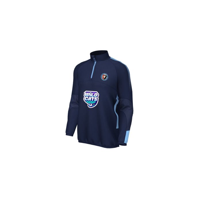 868 Kids Navy/Sky Edge Pro Midlayer c/w Wildcats & S4A printed logo