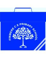 QD456 Royal Blue Book Bag c/w Finmere logo