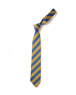 Tie Royal and Gold Stripes