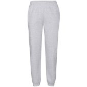 Fruit of the Loom Classic Elasticated Hem Jog Pants - Heather Grey Size XXL