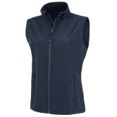 Result Genuine Recycled Ladies Printable Soft Shell Bodywarmer - Navy Size XXL