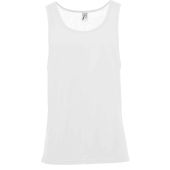 SOL'S Unisex Jamaica Tank Top - White Size XXL