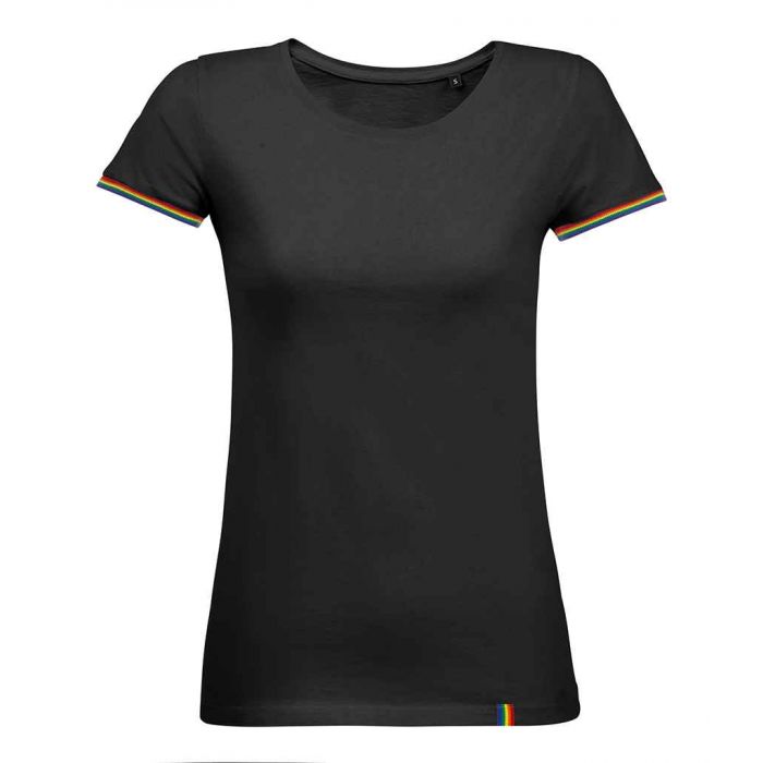 SOL'S Ladies Rainbow T-Shirt