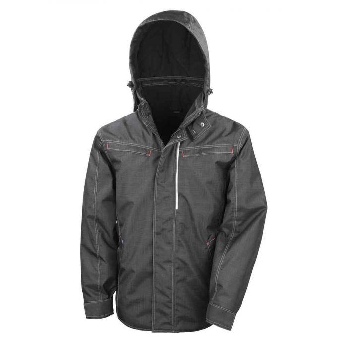 Result Work-Guard Denim Texture Rugged Jacket