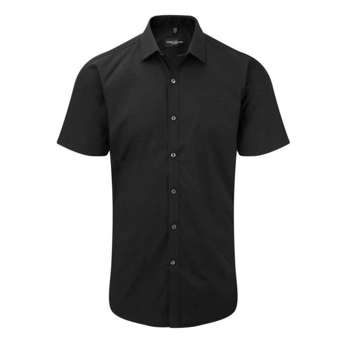 Russell Collection Ultimate Short Sleeve Stretch Shirt