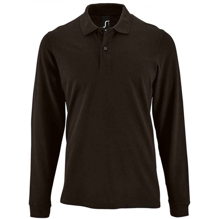 SOL'S Perfect Long Sleeve Piqué Polo Shirt