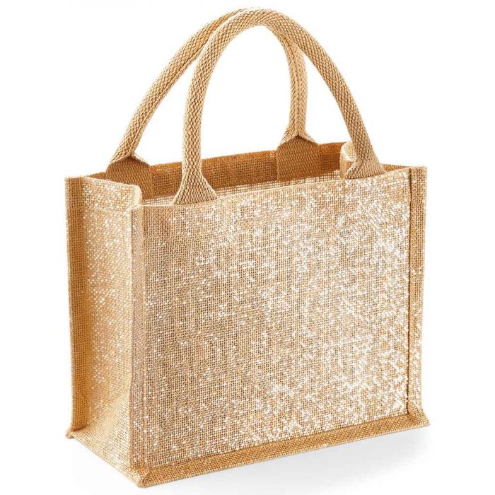 Westford Mill Shimmer Jute Mini Gift Bag