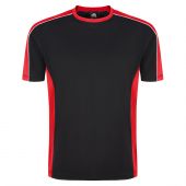 Avocet Wicking T-Shirt Black - Red 5XL