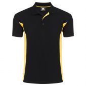Silverswift Poloshirt Black - Yellow XS