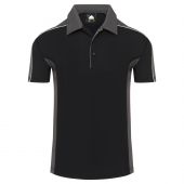 Avocet Wicking Poloshirt Black - Graphite S