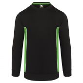 Silverswift Sweatshirt Black - Lime XS