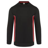 Silverswift Sweatshirt Black - Red XS