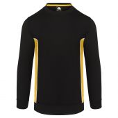 Silverswift Sweatshirt Black - Yellow XS
