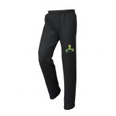 211-35-Black Stadium Pants c/w BRUFC embroidered thigh logo-26-28" LY