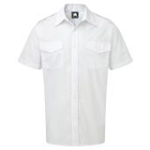 Premium S/S Pilot Shirt White 22