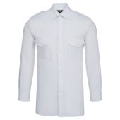Essential L/S Pilot Shirt White 23