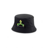 BB686 Black Bucket Hat c/w BRUFC club badge
