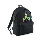 QS255 Black Backpack c/w BRUFC Club Badge
