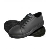 AFD Casual Retro Safety Trainers - Black Size 46