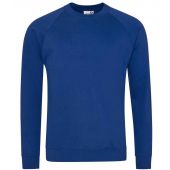 AWDis Academy Senior Raglan Sweatshirt - Deep Royal Size XS