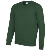 AWDis Academy Senior Raglan Sweatshirt - Green Size XXL