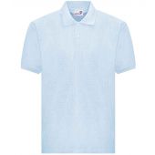 AWDis Academy Senior Piqué Polo Shirt - Sky Blue Size XXL