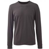 Anthem Organic Long Sleeve T-Shirt - Charcoal Size 3XL