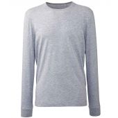 Anthem Organic Long Sleeve T-Shirt - Grey Marl Size 3XL