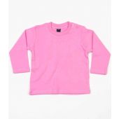 BabyBugz Baby Long Sleeve T-Shirt - Bubble Gum Pink Size 18-24
