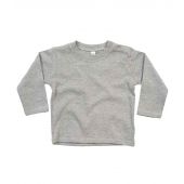 BabyBugz Baby Long Sleeve T-Shirt - Heather Marl Size 18-24