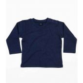 BabyBugz Baby Long Sleeve T-Shirt - Nautical Navy Size 18-24
