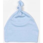 BabyBugz Baby Knotted Hat - Dusty Blue Size ONE
