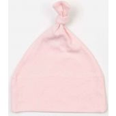 BabyBugz Baby Knotted Hat - Powder Pink Size ONE