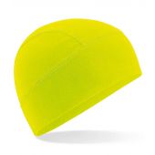 Beechfield Sports Tech Soft Shell Beanie - Fluorescent Yellow Size ONE