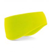 Beechfield Sports Tech Soft Shell Headband - Fluorescent Yellow Size ONE