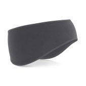 Beechfield Sports Tech Soft Shell Headband - Graphite Grey Size ONE