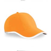 Beechfield Enhanced-Viz Cap - Fluorescent Orange Size ONE