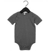 Bella Baby Jersey Short Sleeve Bodysuit - Asphalt Size 18-24