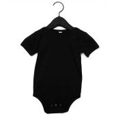 Bella Baby Jersey Short Sleeve Bodysuit - Black Size 18-24