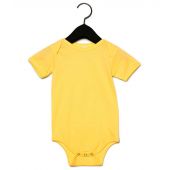 Bella Baby Jersey Short Sleeve Bodysuit - Yellow Size 18-24